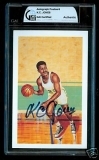 K.C. Jones Autographed Postcard (Boston Celtics)